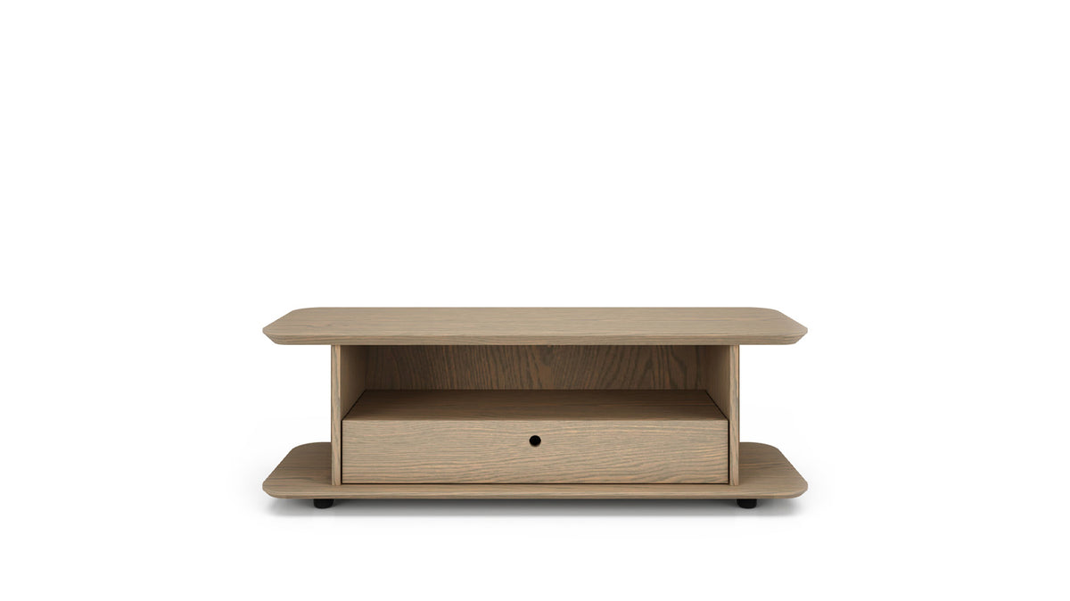 milton storage end table