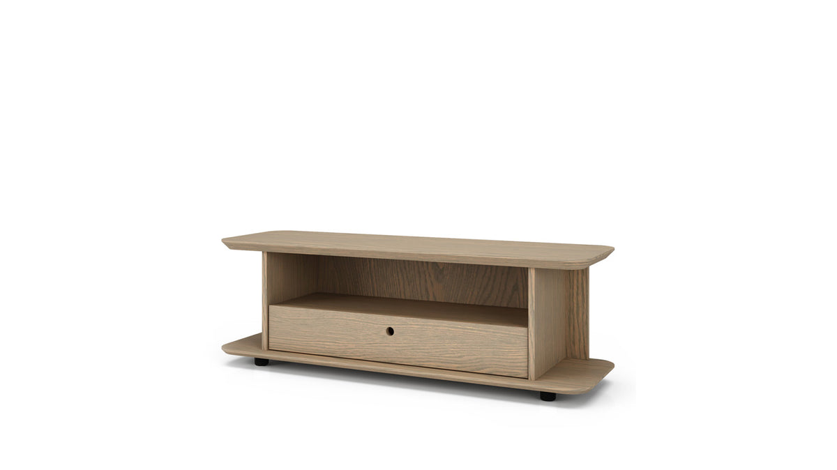 milton storage end table