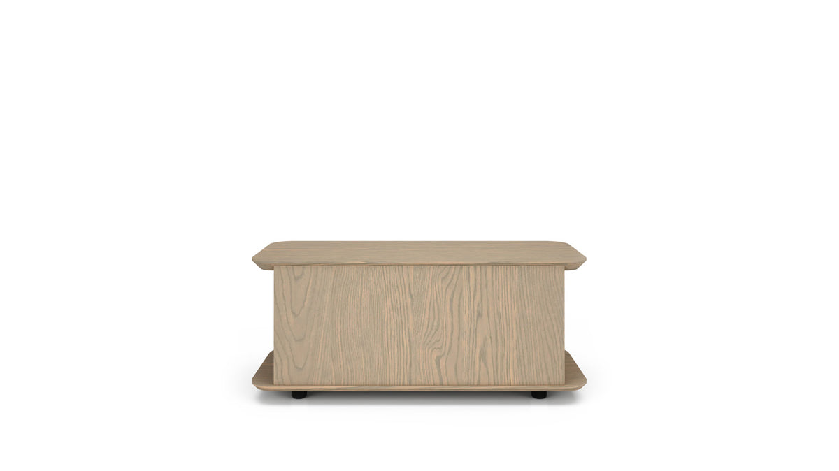 milton rectangular coffee table small