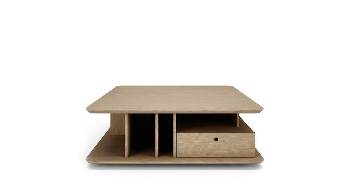 milton square coffee table