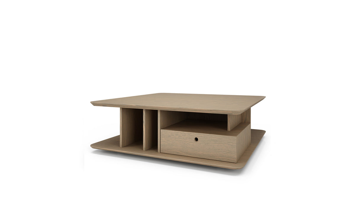 milton square coffee table