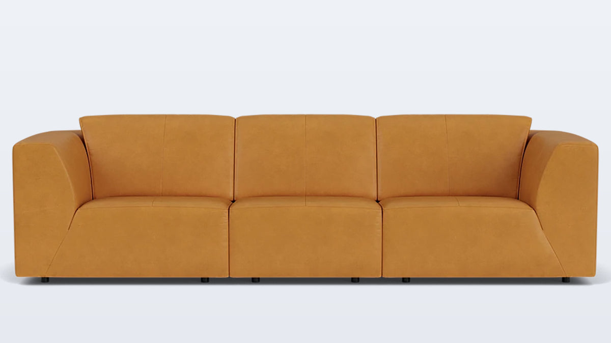 morten 3-piece sectional - leather