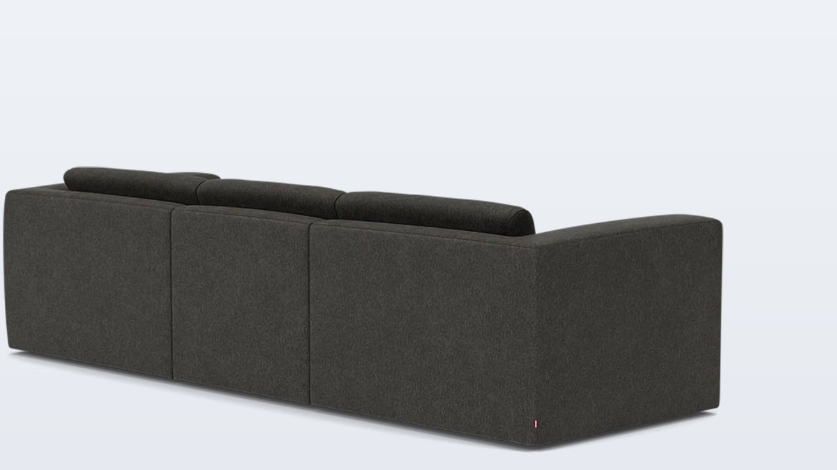 morten 3-piece sectional - fabric