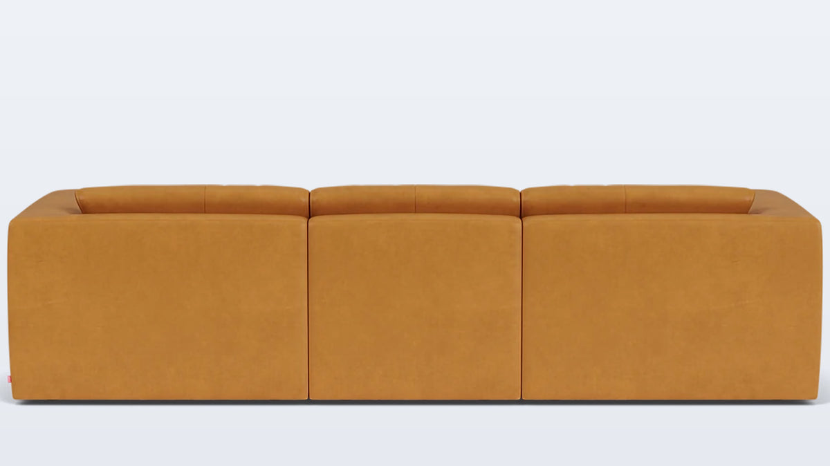 morten 3-piece sectional - leather