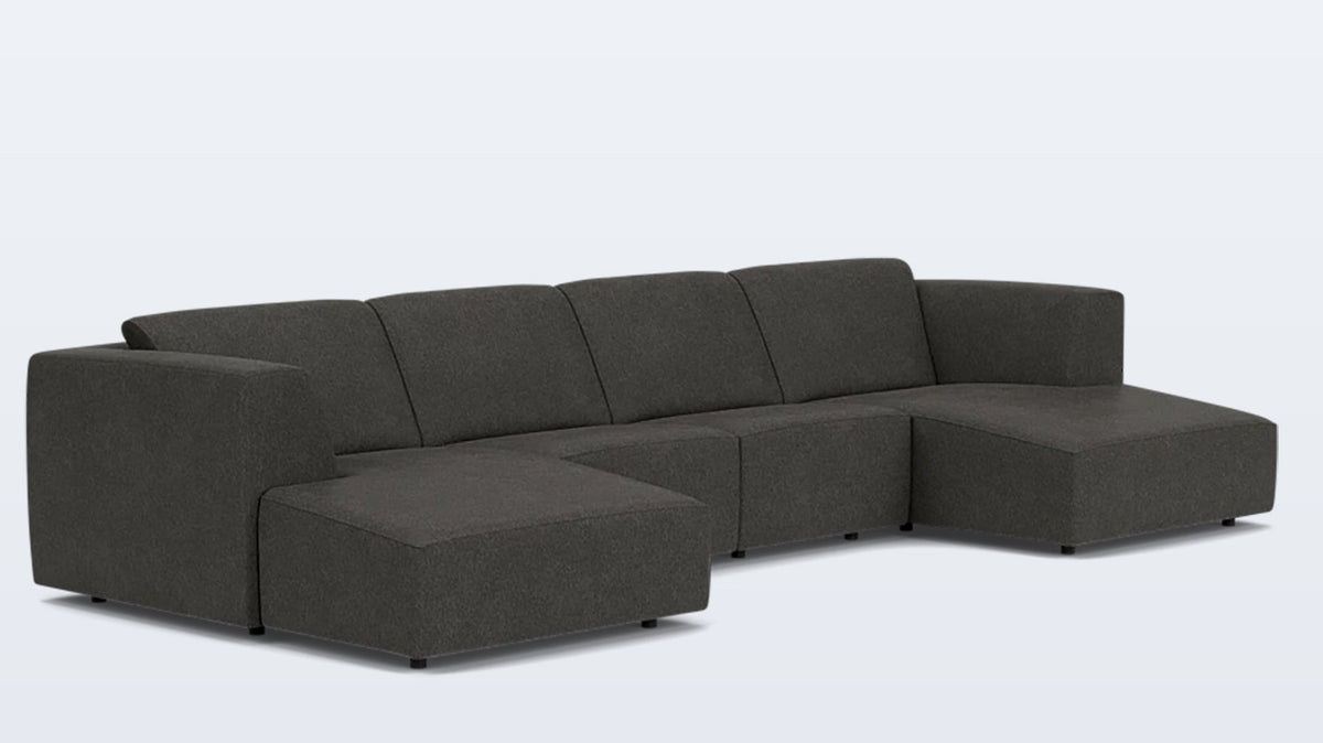 morten 4-piece sectional - fabric