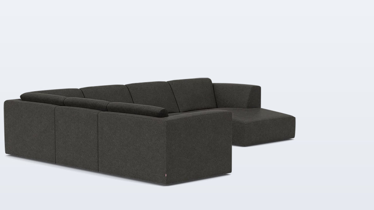 morten 6-piece sectional - fabric