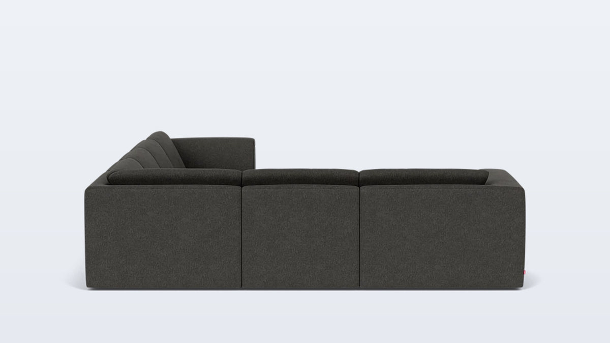 morten 6-piece sectional - fabric