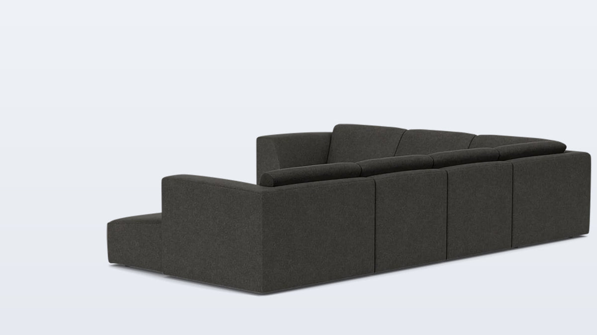 morten 6-piece sectional - fabric