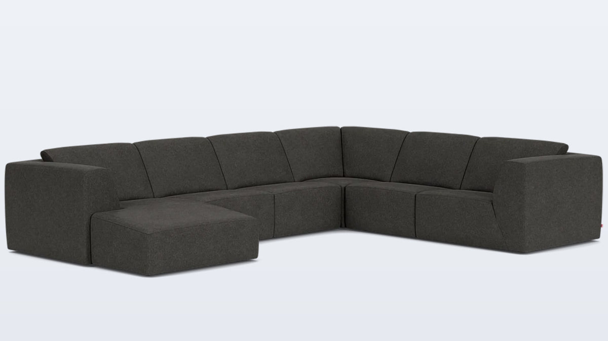 morten 6-piece sectional - fabric