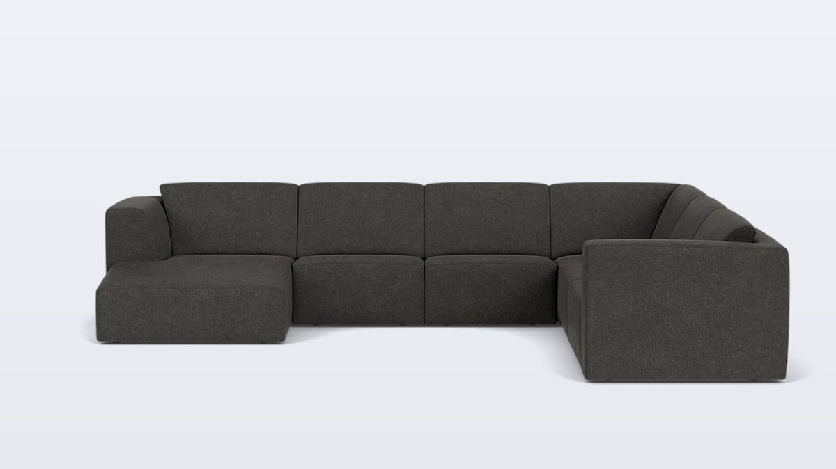 morten 6-piece sectional - fabric