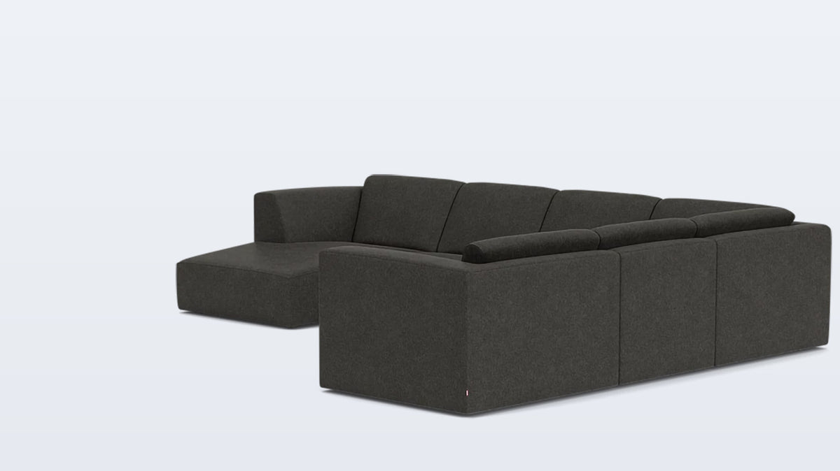 morten 6-piece sectional - fabric