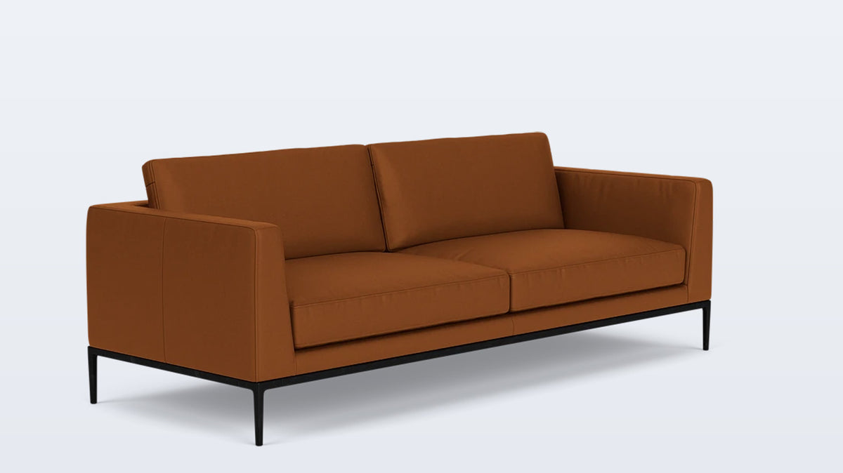 oma 89&quot; sofa - leather