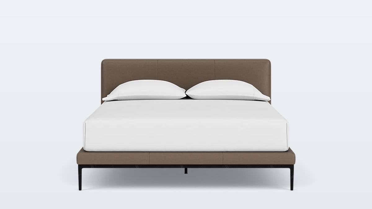 oma bed - leather