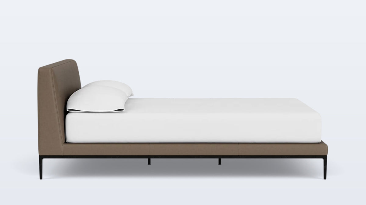 oma bed - leather