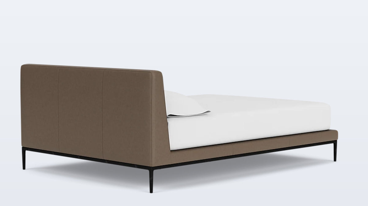 oma bed - leather