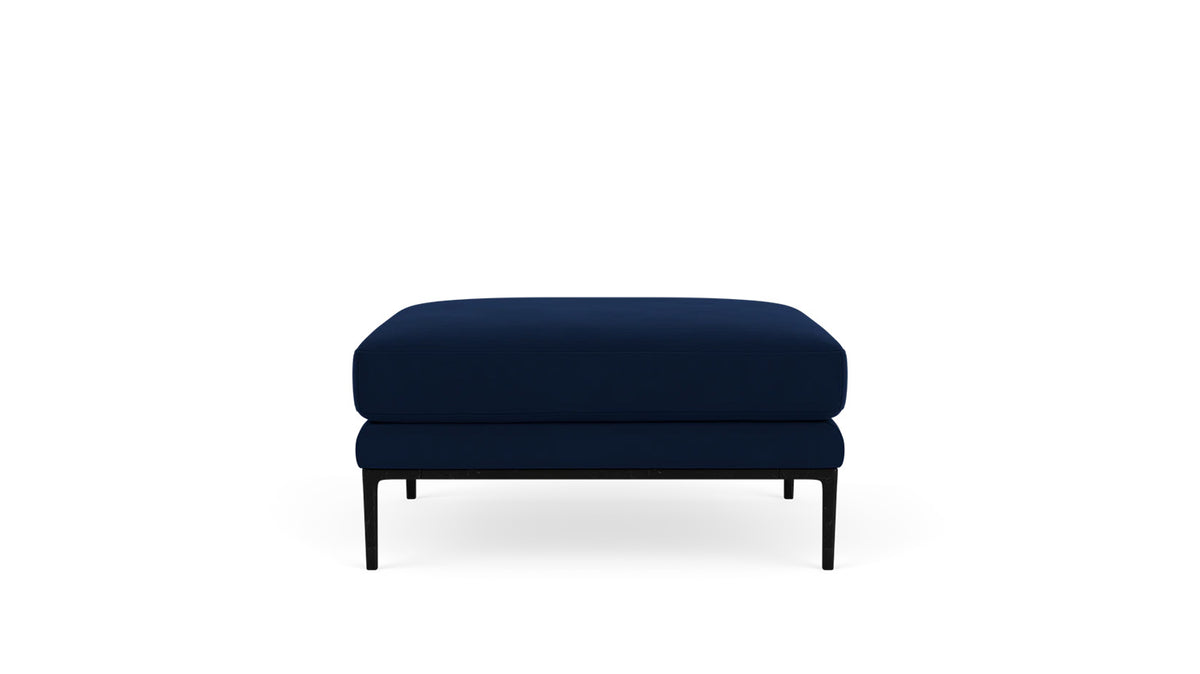 oma rectangular ottoman - fabric