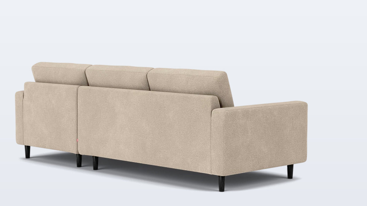 oskar 2-piece sectional - fabric