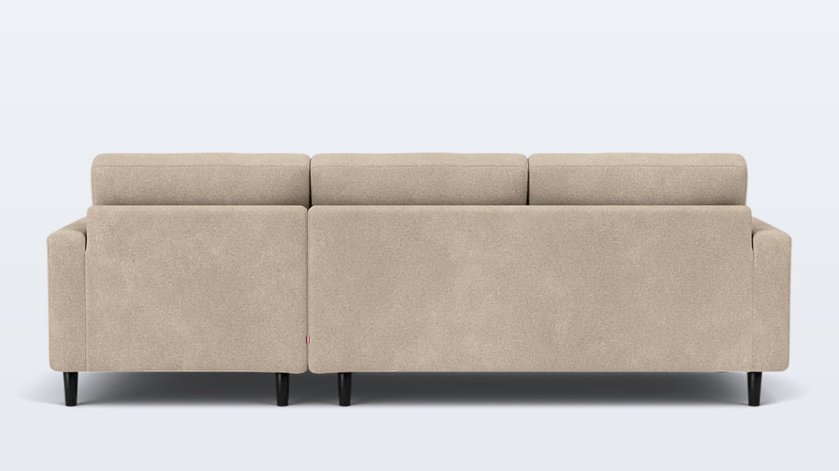 oskar 2-piece sectional - fabric