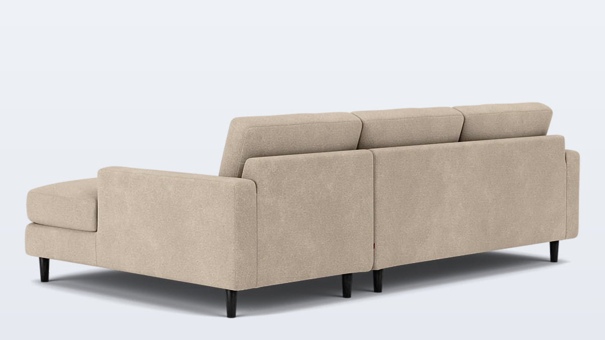 oskar 2-piece sectional - fabric