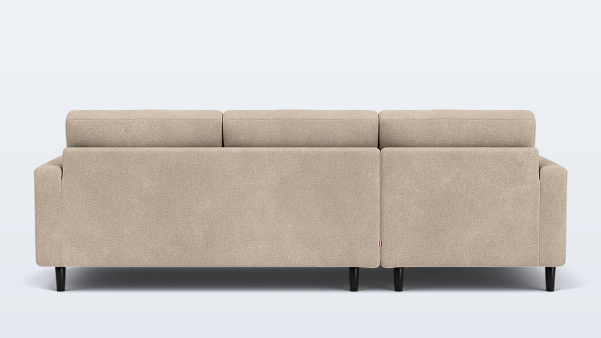 oskar 2-piece sectional - fabric