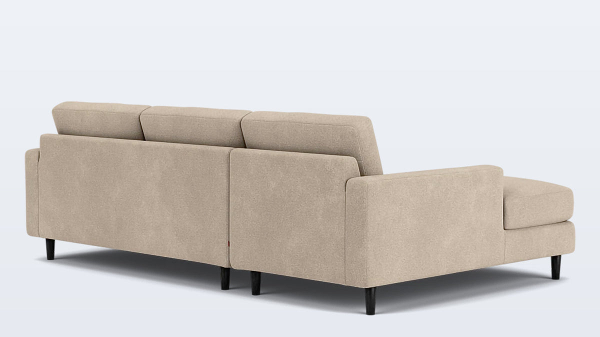 oskar 2-piece sectional - fabric