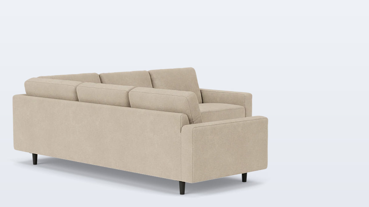 oskar 2-piece sectional - fabric