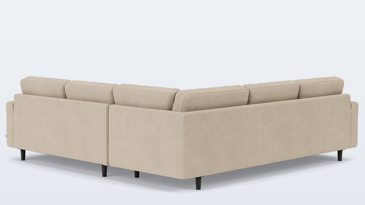 oskar 2-piece sectional - fabric