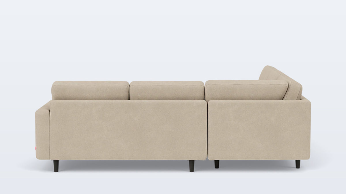 oskar 2-piece sectional - fabric