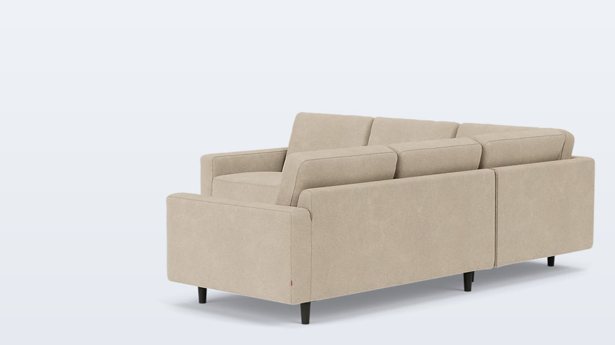 oskar 2-piece sectional - fabric