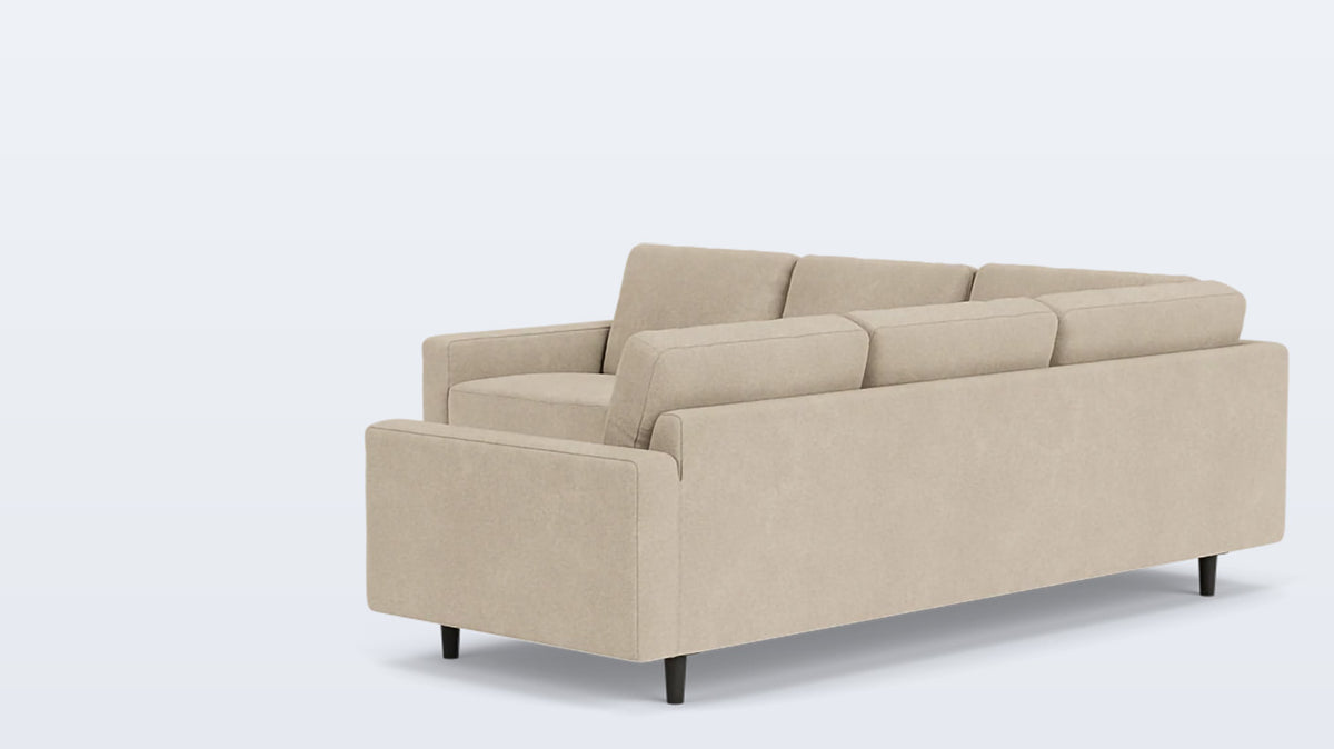 oskar 2-piece sectional - fabric