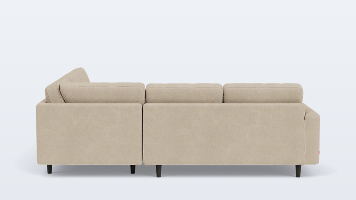 oskar 2-piece sectional - fabric