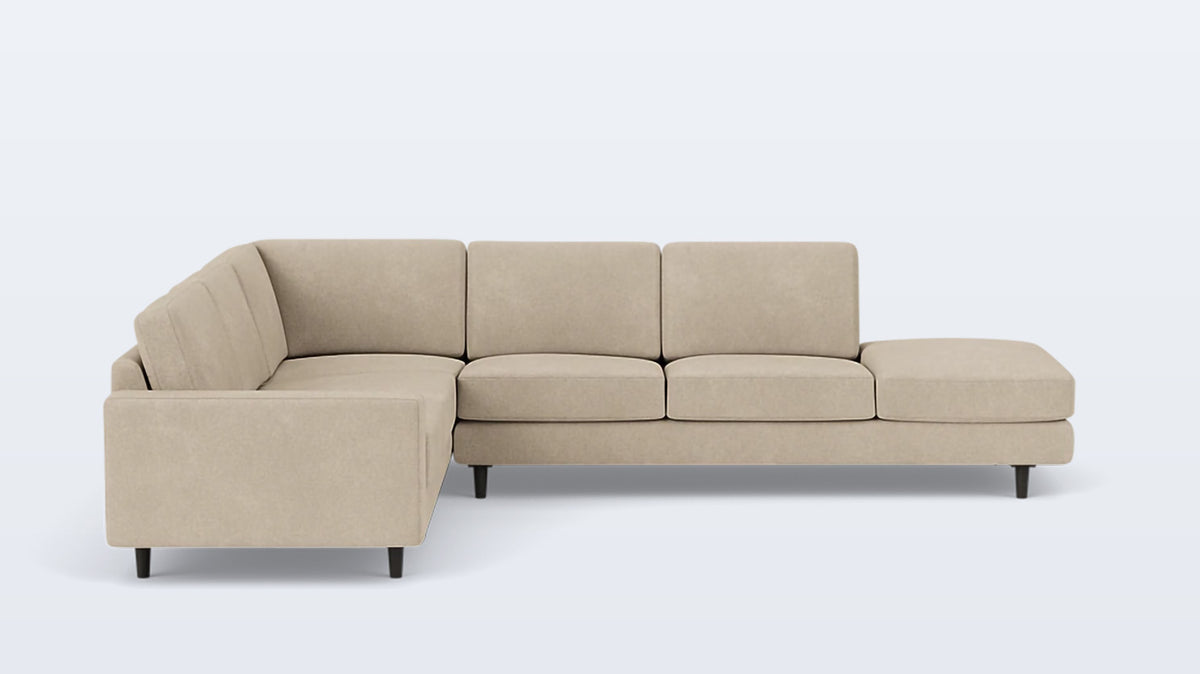 oskar 2-piece sectional - fabric