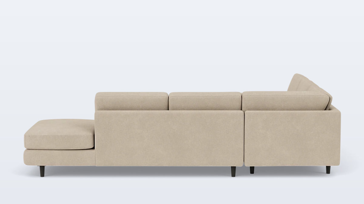 oskar 2-piece sectional - fabric