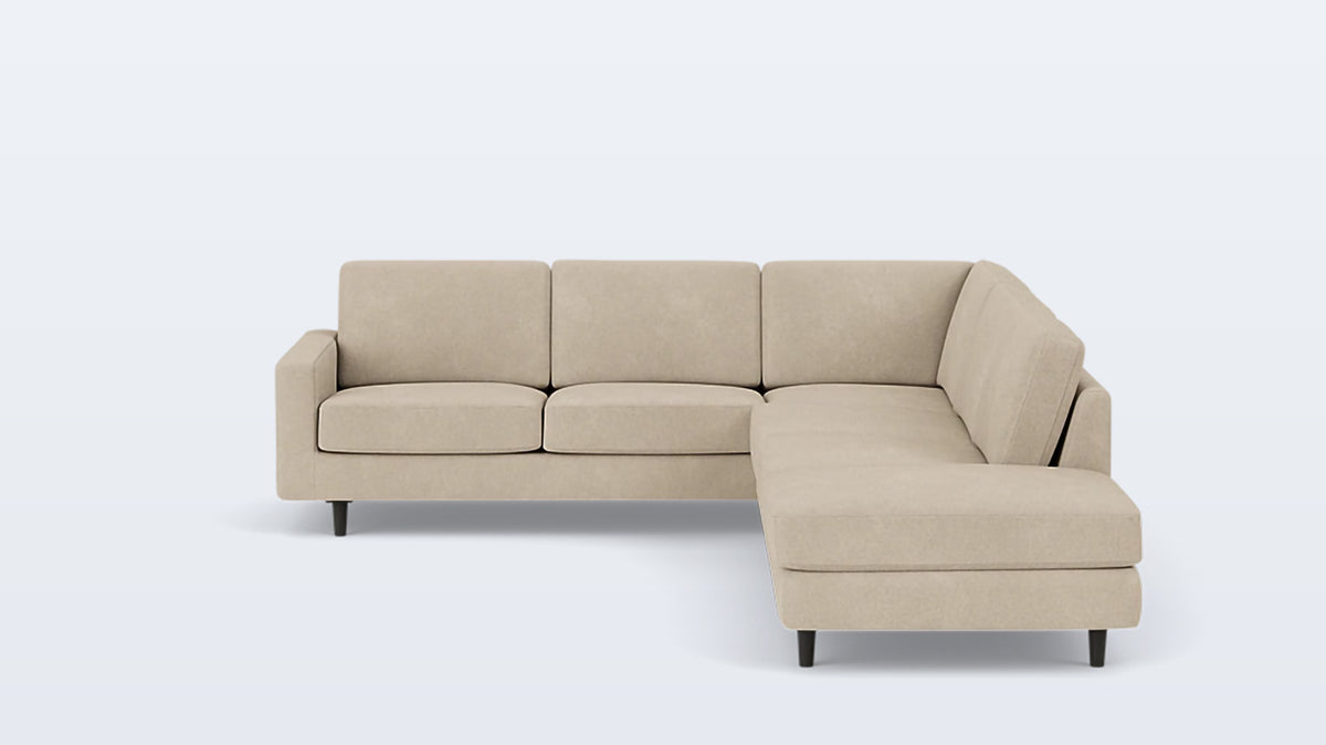 oskar 2-piece sectional - fabric