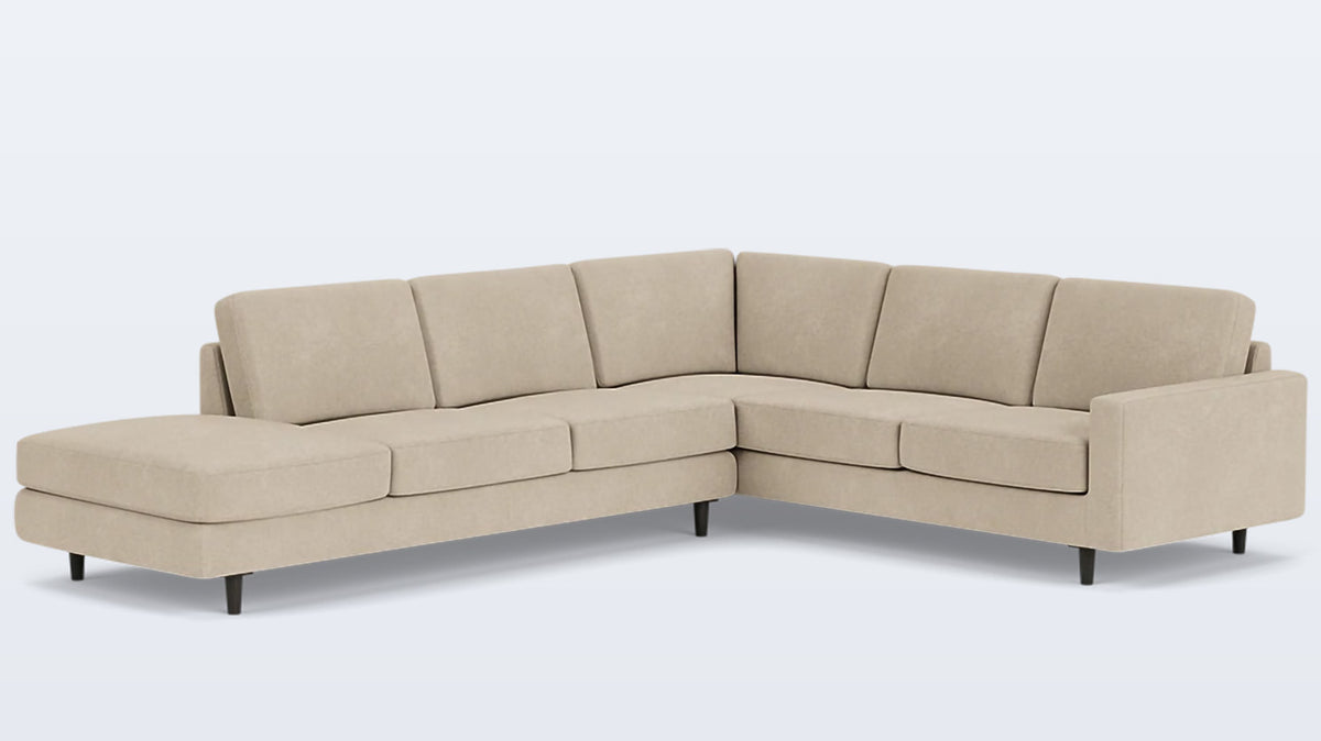 oskar 2-piece sectional - fabric