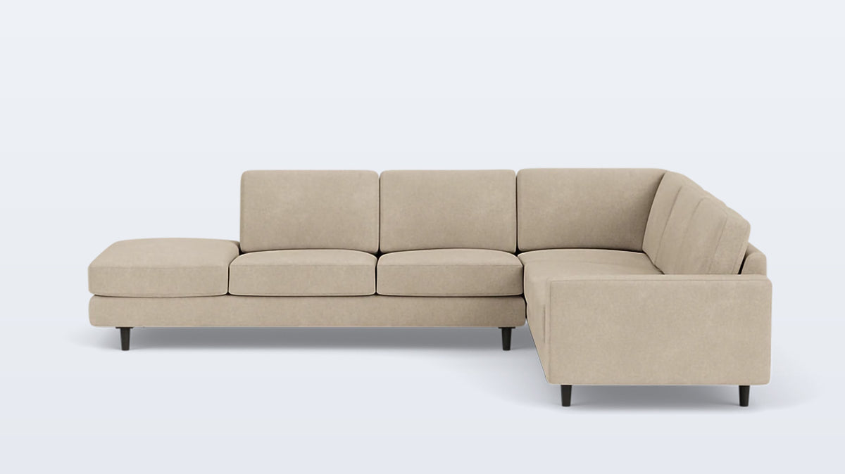 oskar 2-piece sectional - fabric