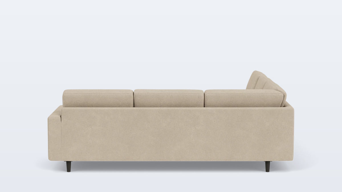 oskar 2-piece sectional - fabric