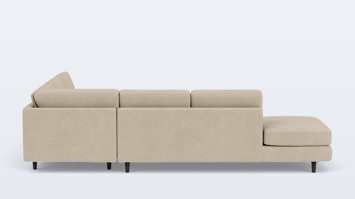 oskar 2-piece sectional - fabric