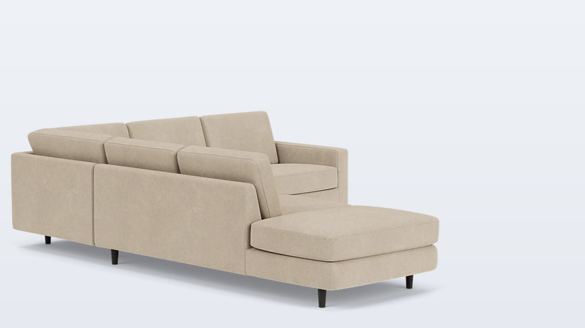 oskar 2-piece sectional - fabric