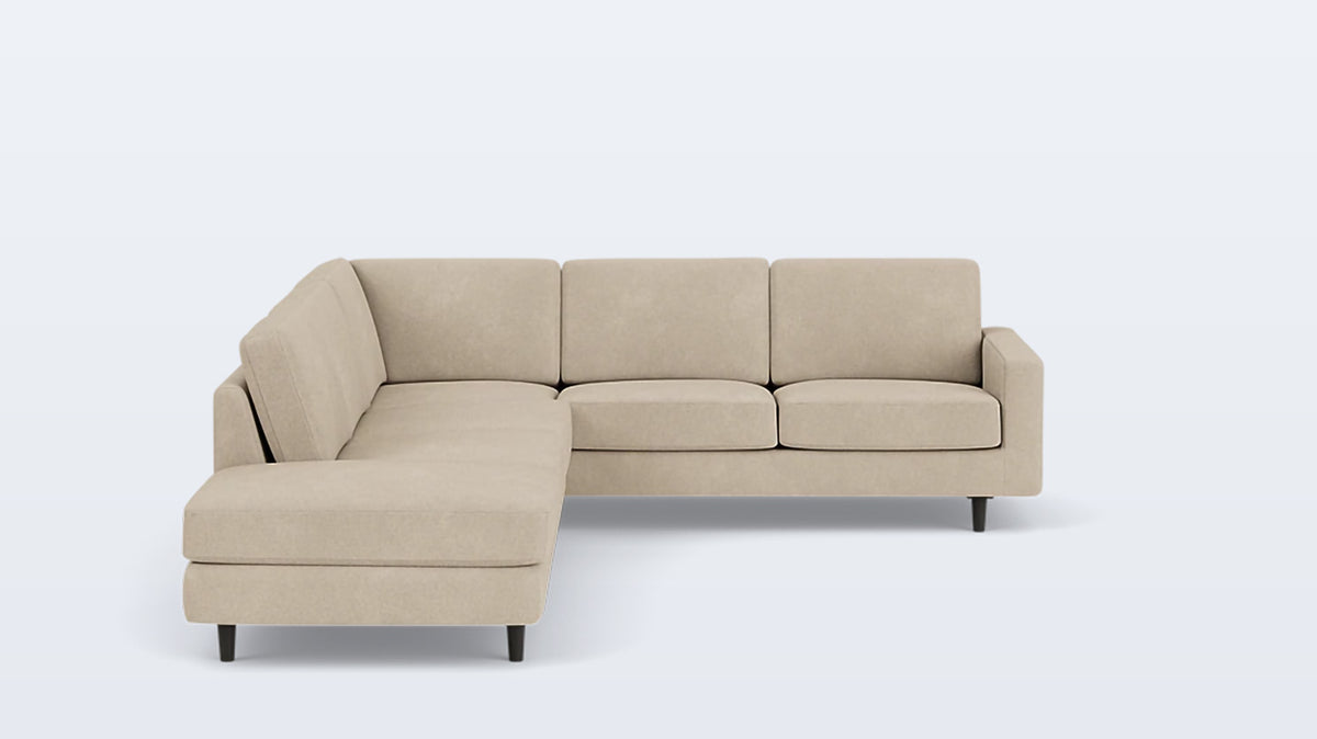 oskar 2-piece sectional - fabric