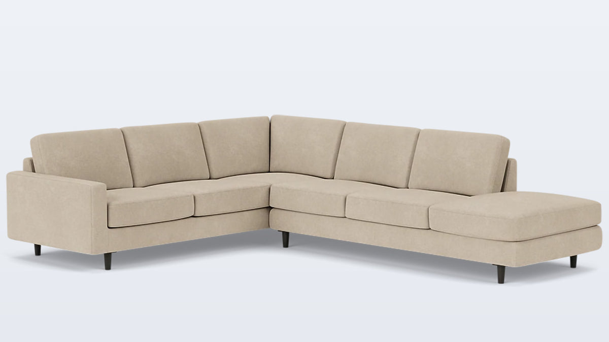 oskar 2-piece sectional - fabric