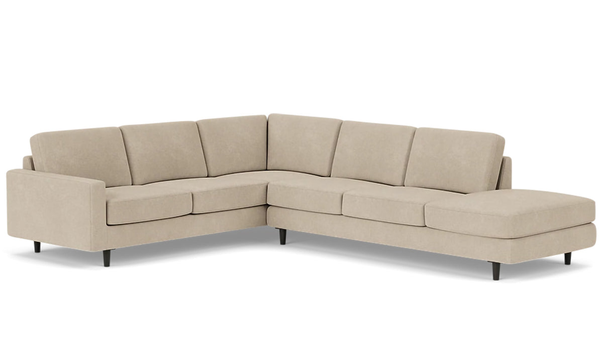 oskar 2-piece sectional - fabric