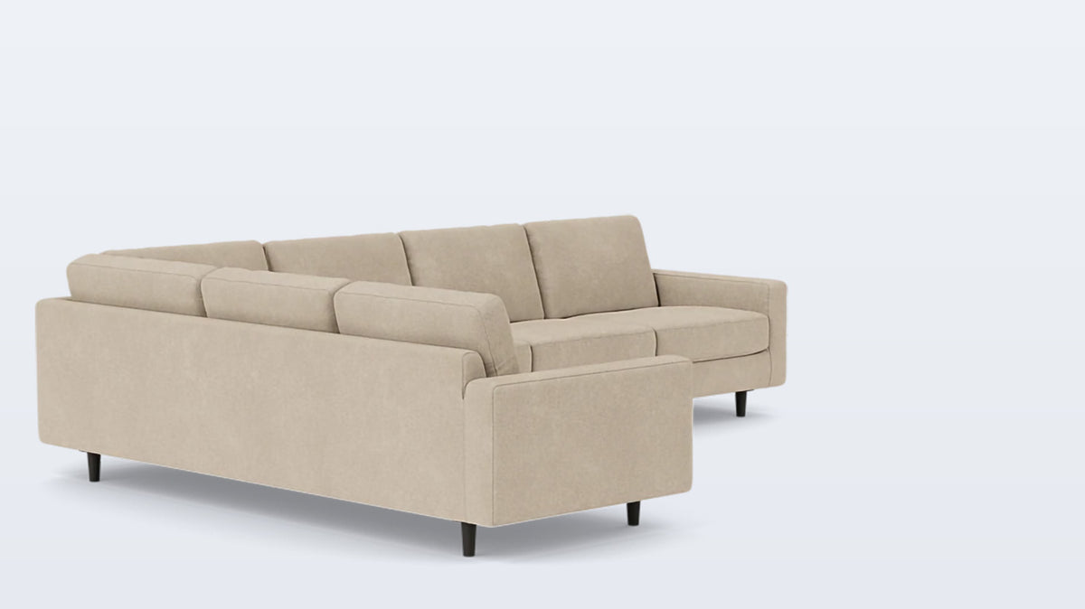 oskar 2-piece sectional - fabric