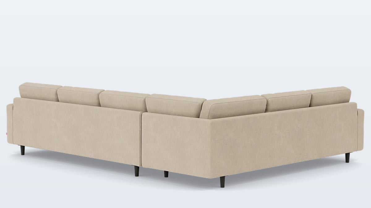 oskar 2-piece sectional - fabric