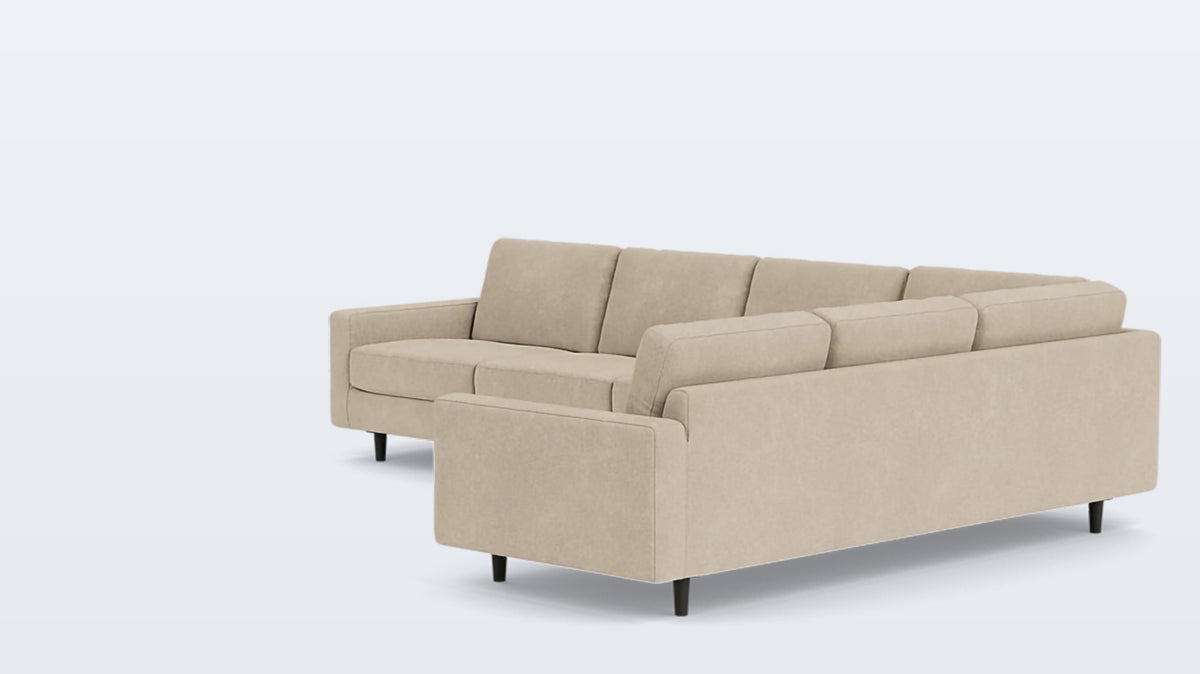 oskar 2-piece sectional - fabric