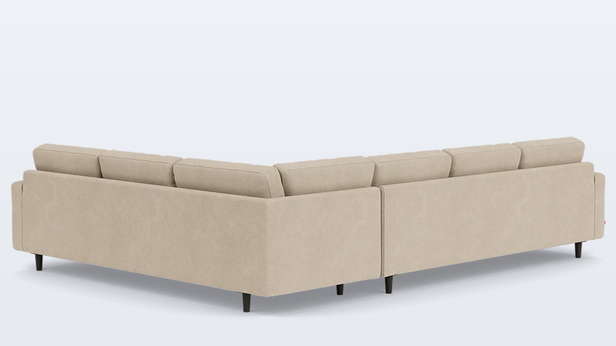 oskar 2-piece sectional - fabric