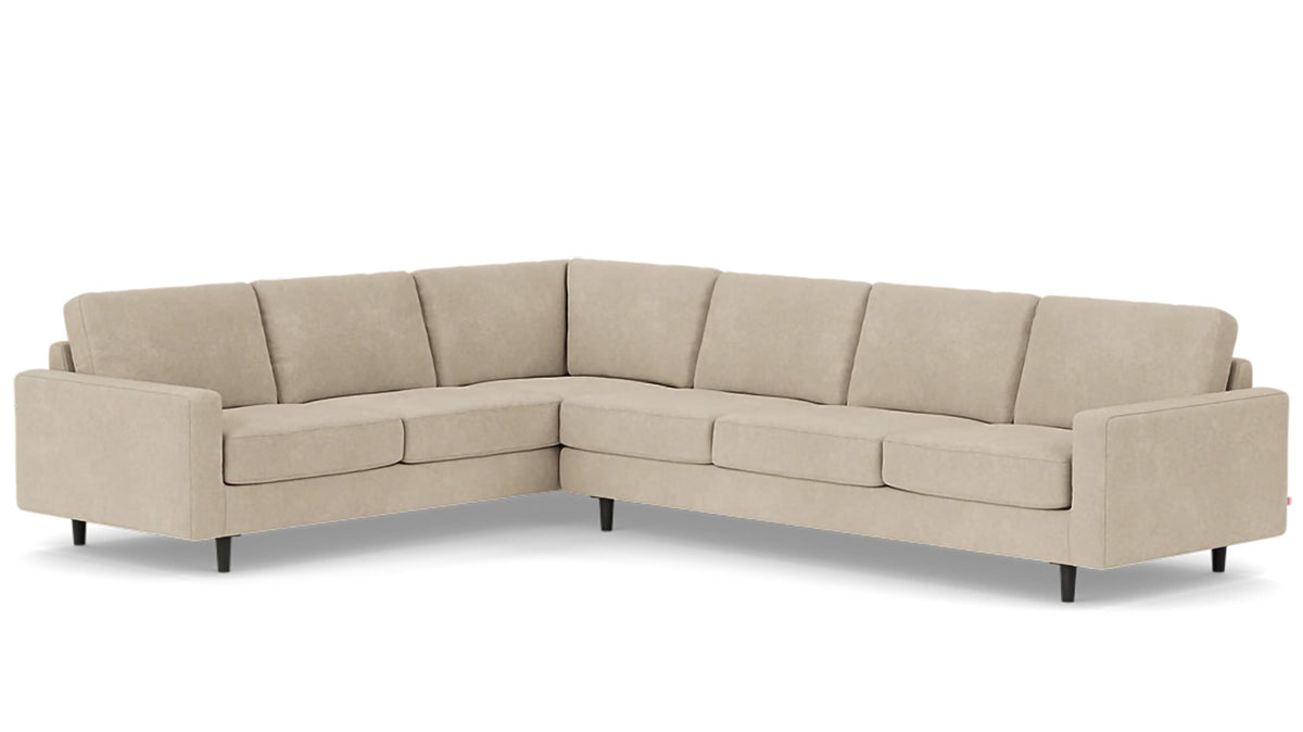 oskar 2-piece sectional - fabric