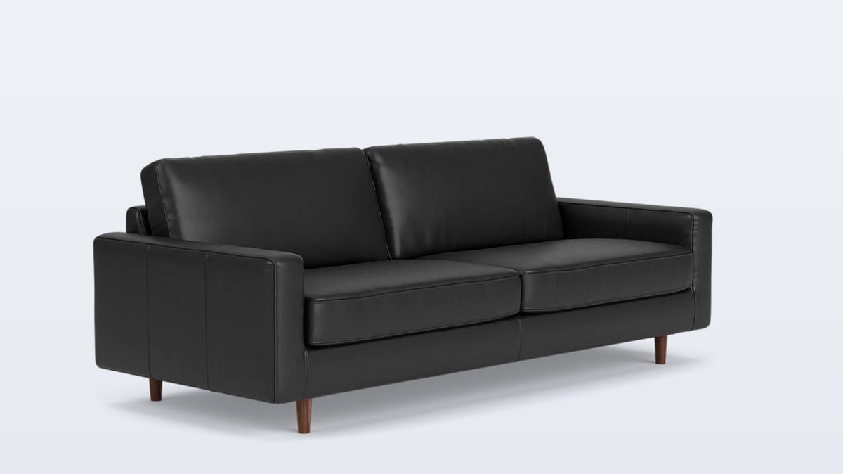 oskar 85&quot; sofa - leather