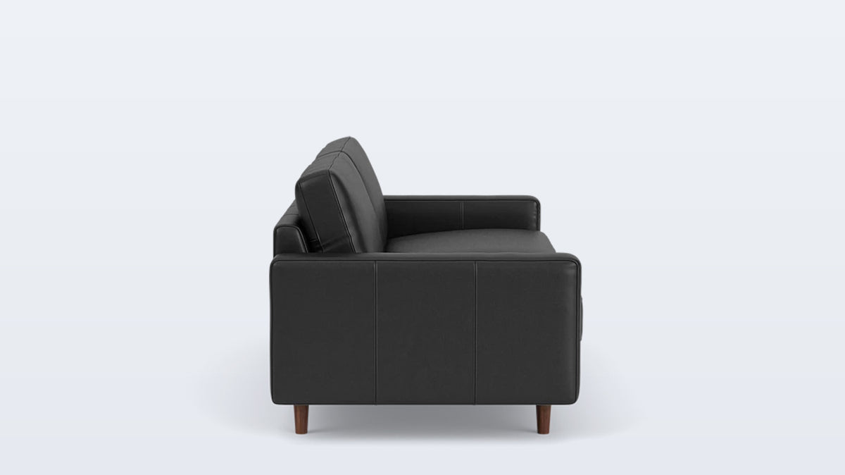 oskar 85&quot; sofa - leather