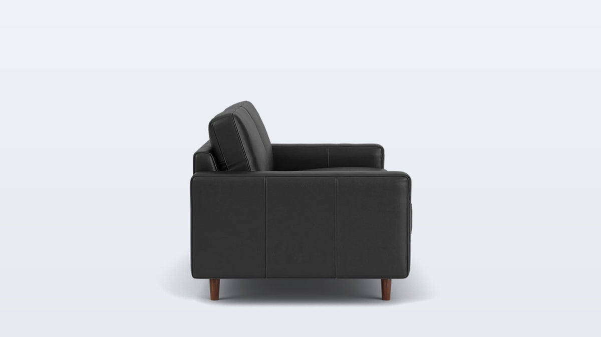 oskar apartment sofa - leather